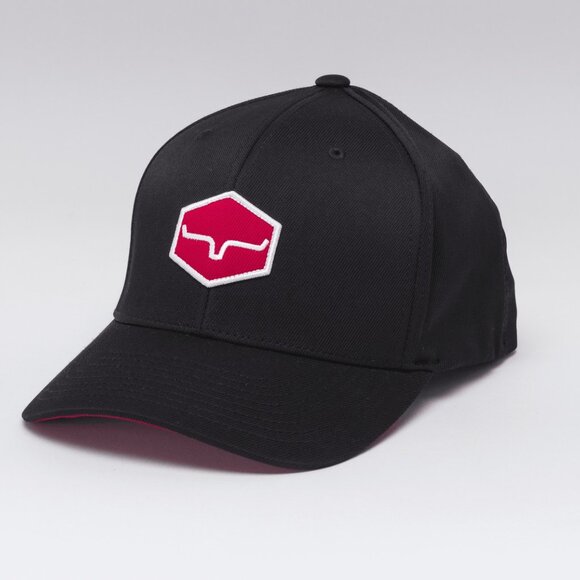 Kimes Ranch Scottsdale AZ Warwick 110 Hat Cap Black Red Logo Patch Adjustable - Picture 1 of 11